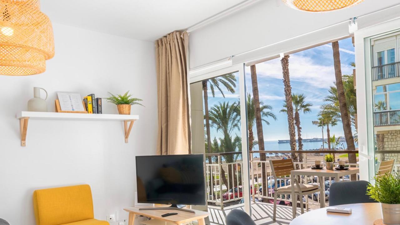 Апартаменти Smart Malagueta Seaview Малага Екстер'єр фото